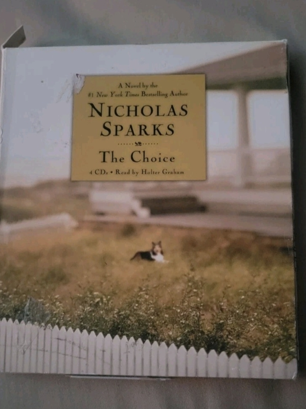 Nicholas Sparks "The Choice" Audiobook Box Set - Beige, Green
